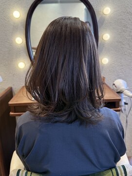 エルサフィロ キタハマ(el zafiro kitahama) 30×40×50代×透明感×髪質改善×オリーブベージュ