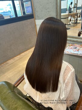 アーサス ヘアー デザイン 上越店(Ursus hair Design by HEADLIGHT) ツヤツヤストレート