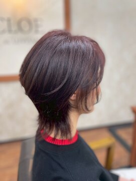 クロエバイラヴィズム 三条店(CLOE by LUVISM) ウルフカット