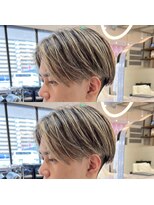 髪屋 紬 メンズ/メンズカット/メンズパーマ/センターパート