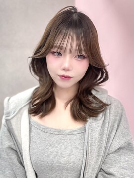 ジーナ 名駅(XENA.) 《LUNA》くびれ巻き/ヘアアレンジ/巻き髪/韓国ヘア