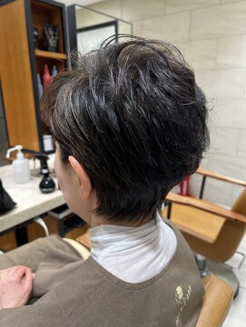 ピークアブー アヴェダ 池袋東武(PEEK-A-BOO AVEDA) 50代60代70代骨格補正丸みのあるくびれショート