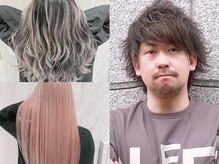 カラー指名No.1。透明感もこなれ感も◎センスで魅せるこだわりのカラー【店長・今里弘樹】