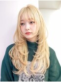 顔周りレイヤー×ハイトーン