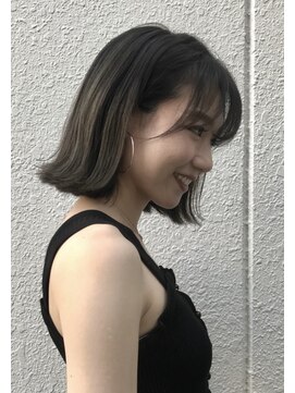 リヴィーダ(LIVIDA) アンニュイ×ショート×LIVIDA×アッシュブラック　30代40代50代