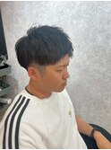 サーフカール/スパイキーショート/ブルーブラック/本八幡
