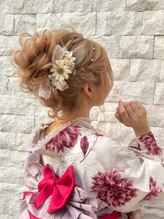 ヘアセットサロンシャルメ 梅田店(Hair Make Salon CHARMER) ゆるふわお団子ヘア