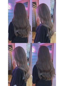 アヴァンス 天王寺店(AVANCE.) ミルクティ×グレージュ