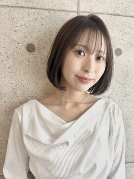 ラティ(Ratie) 【Ratie】ふんわり大人ボブ×透け感バング