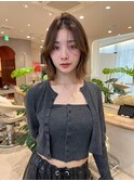 髪質改善＊小顔外ハネボブ＊美髪【Zina池袋】