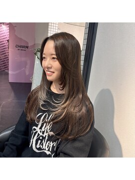 アローズ 久留米店(arose) インナーグレージュ ハイレイヤーカット