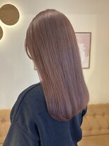 ラヴィズム 名駅店(LUVISM) 艶カラー/ミディアム/レイヤー/顔周りレイヤー/名駅