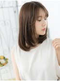 綾瀬/髪質改善/美髪ココアブラウン☆内巻きワンカールc