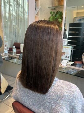 エム インターナショナル 春日部本店(EMU international) ハンドブローで叶う髪質改善ストレート