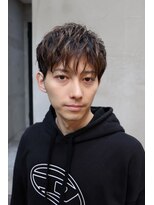 ルーツ(ROOTS)&nbsp;無造作ショートウルフツイストパーマ