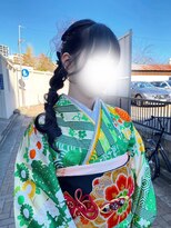 イルウィ(irwi)&nbsp;【miku/着付け】着物ヘア/振袖着付け/袴着付け/門前仲町