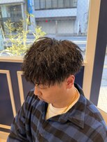 アンソル オブ リシェール(N'SOL of RICHAIR) ツイストスパイラル/縦落ちパーマ/メンズ/南越谷