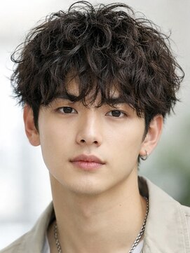 ムーン 仙台一番町店(OON) ニュアンスパーマ/波巻きツイストスパイラル/メンズパーマ/仙台