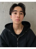 【stylist徳永】センターパートコンマバング