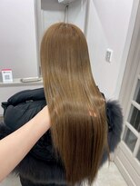 ミル 心斎橋(MIL)&nbsp;透明感ミルクティーベージュ/髪質改善ストレート【心斎橋】