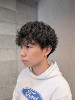 ワンワンオー バーバーショップ コンチネンタル(@110 BARBER SHOP continental)&nbsp;シャドウパーマ