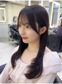 韓国レイヤー/韓国風/ボブ/髪質改善/黒髪/ブリーチなし〔池袋〕