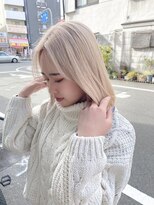 SHORE 南行徳【ショア】&nbsp;ミルクティーブロンド/ワンホンレイヤー/ダークブルー[南行徳]