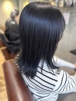 ヘアサロン レゴリス(hair salon REGOLITH)&nbsp;地毛風ネイビーブルー♪