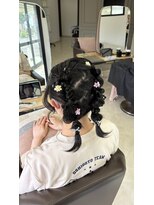 ミングルクラーロヘアー(MINGLE CLARO hair)&nbsp;お祭りアレンジ