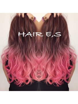 イーエス(E.S) マニパニピンクグラデーション