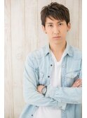 斜めバングで個性的に☆束感ショートl