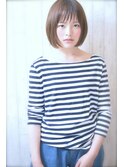 Saphir☆斜めバングフェアリーボブイルミナ「似合わせカット」