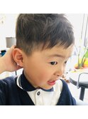 スッキリ控えめツーブロック