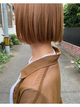 ブルー(BLUE) #BLUE ハイトーンボブ #新潟万代