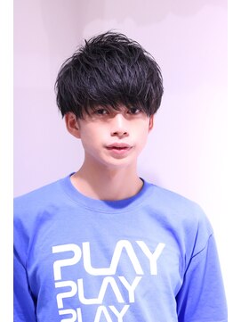 ネイビー(NAVY) クリアラフショート☆