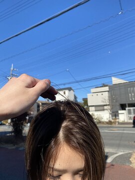 リー 甲子園(Lee) ショートボブ×ミルクティー