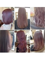 プリームヘアーホワイト(Pleame hair WHITE)&nbsp;pinkcolor