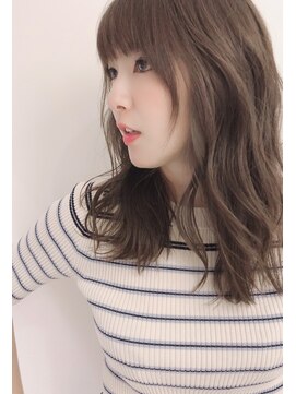 チョビー 銀座(chobii) チョビー銀座桜井　お顔小さく見せる骨格補正前髪