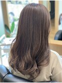 シアグレージュ×ロング