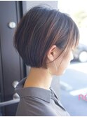 美シルエットショートボブ