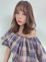 ルービック バランス 天王寺(Rubik's×Balance)&nbsp;エアリー外ハネ＿色っぽふんわりミディ