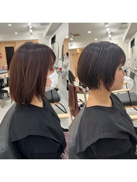 メモリーズ 銀座(Memories) 劇的に変わります!必ず似合うショートヘア!