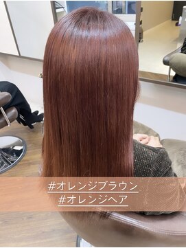 アプシー 三田駅前店(Apsee) オレンジブラウン/オレンジヘア