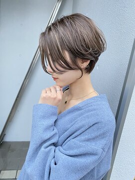 イオエ(ioe) イメチェン/外ハネボブ/ワイドバング/ブルーブラック/美髪