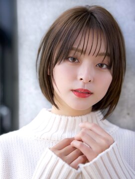 エインアンリー 表参道(AIN.ANLY.) 前髪あり大人ボブ20代30代40代【AIN.表参道】川原大地