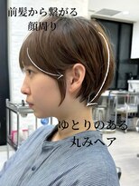 アマトウキョウ 表参道(AMA TOKYO) こなれヘア　シースルーバング　サイドバング　大場猛