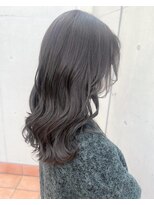 グロウバイニューヨークニューヨーク(Grow by NYNY)&nbsp;【打越】セミロング×ダークオリーブ