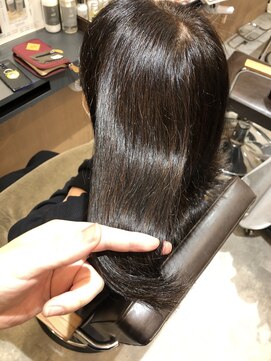 ジャズ JAZZ ヘナカラーで髪質改善