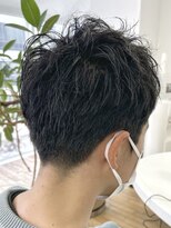 ヘッズ 本八幡店(HEADS)&nbsp;MEN'S HAIR  センターパート　ツイストスパイラル　コンマヘア