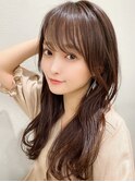 愛されショコラアッシュ/大人かわいい小顔カット/モテ髪/新宿